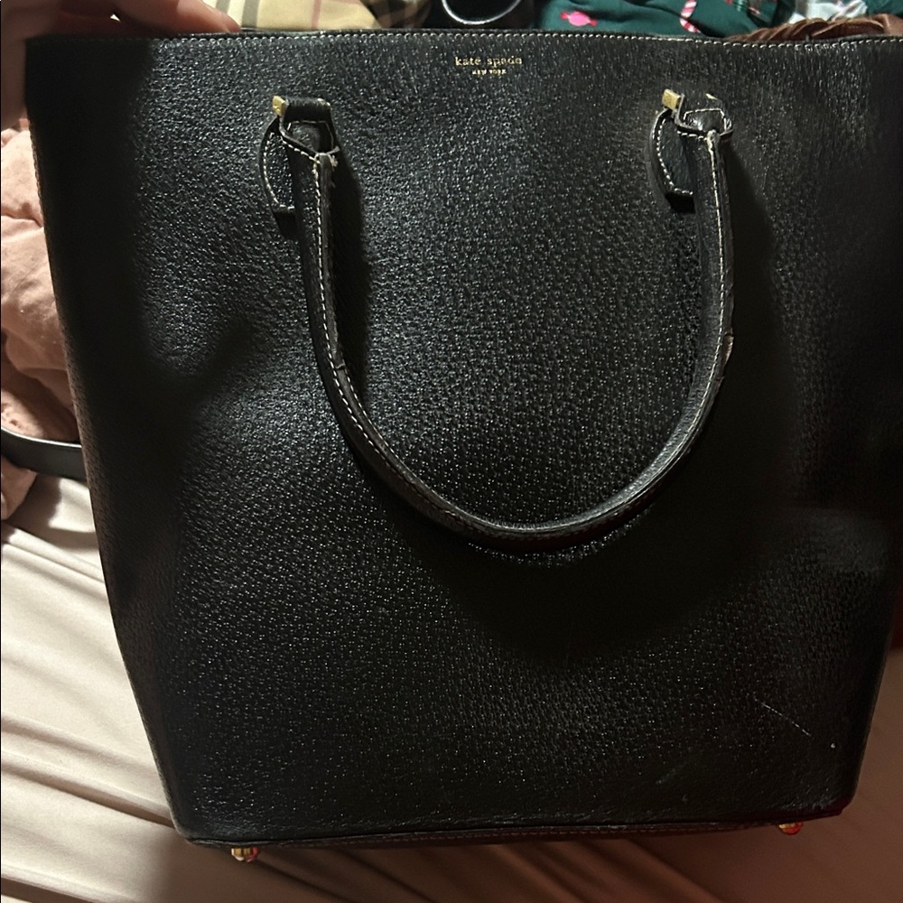 Kate Spade Textured Black Tote